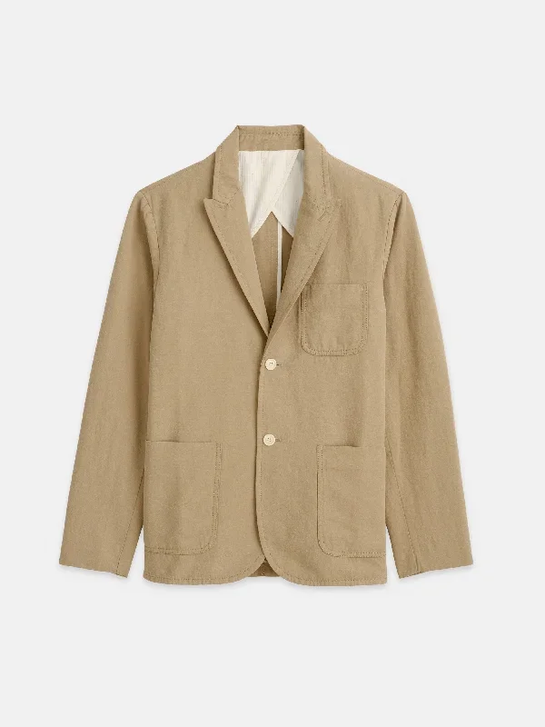 Mercer Blazer in Cotton Linen