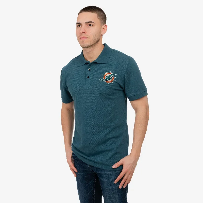 Miami Dolphins Casual Color Polo