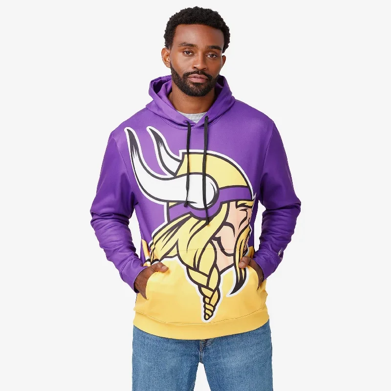 Minnesota Vikings Bold Logo Hoodie