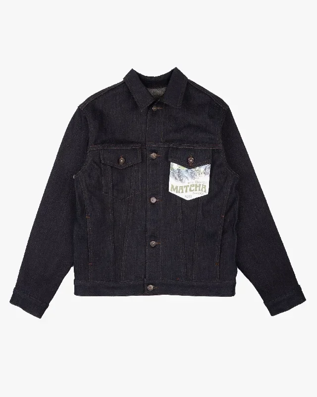 Naked & Famous Denim Jacket - Matcha Selvedge