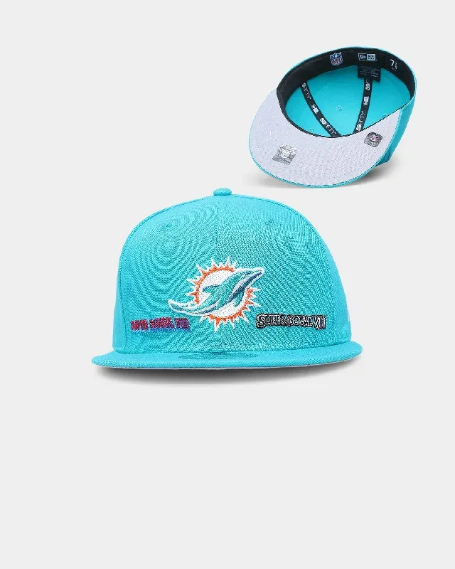 New Era Miami Dolphins 'Super Bowl Past Champions' 59FIFTY Fitted OTC