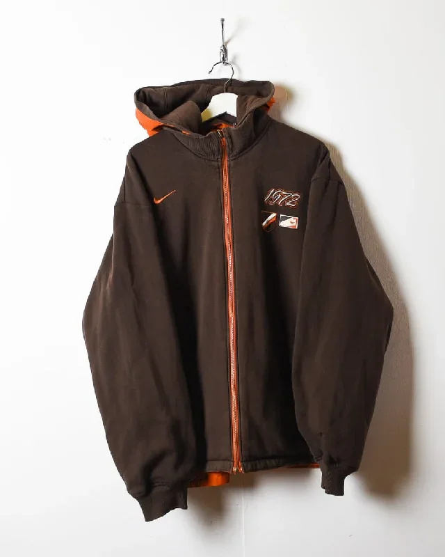 Nike Cor72z Reversible Hooded Varsity Jacket - XX-Large