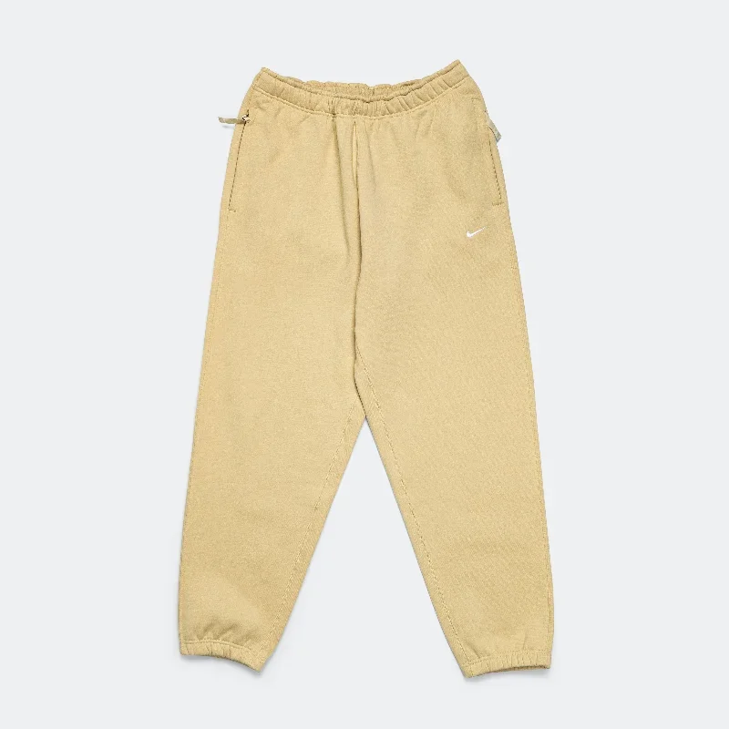 NikeLab NRG Solo Swoosh Fleece Pant - Team Gold/White