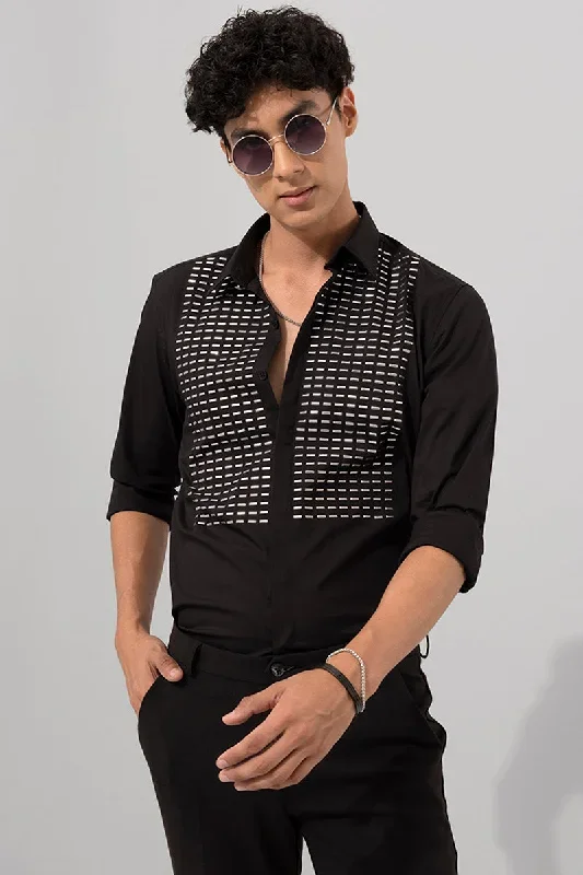 Philipp Stud Black Shirt