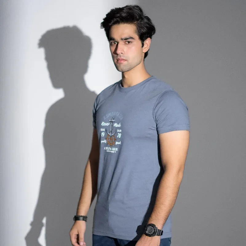 Polo Republica Men's A Smooth Sea Printed Tee Shirt