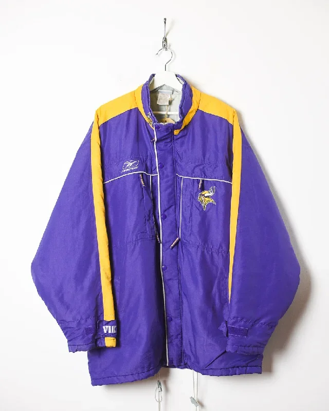 Reebok Minnesota Vikings Long Jacket - X-Large