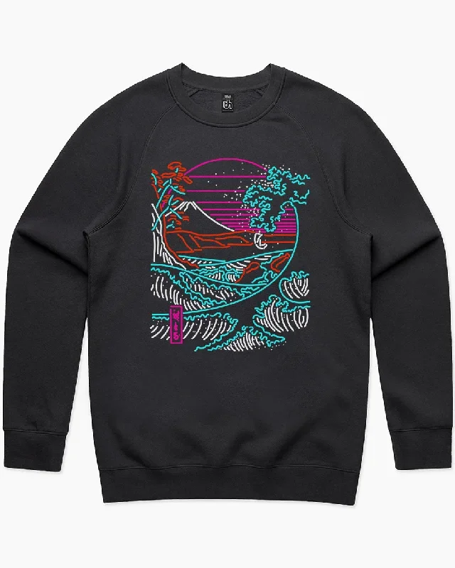 Retro Waves Jumper