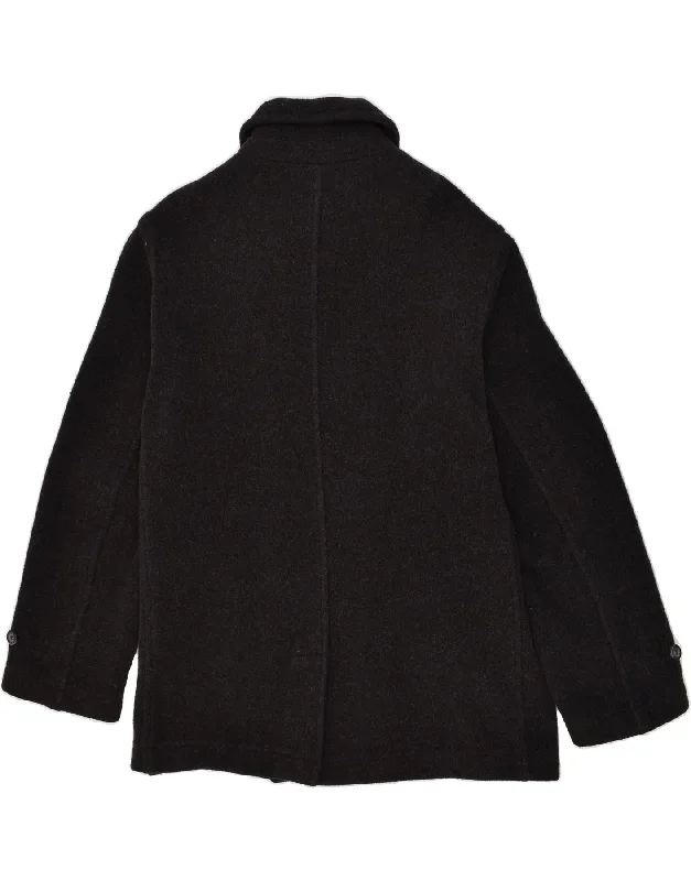 rifle-mens-pea-coat-uk-42-xl-black-wool