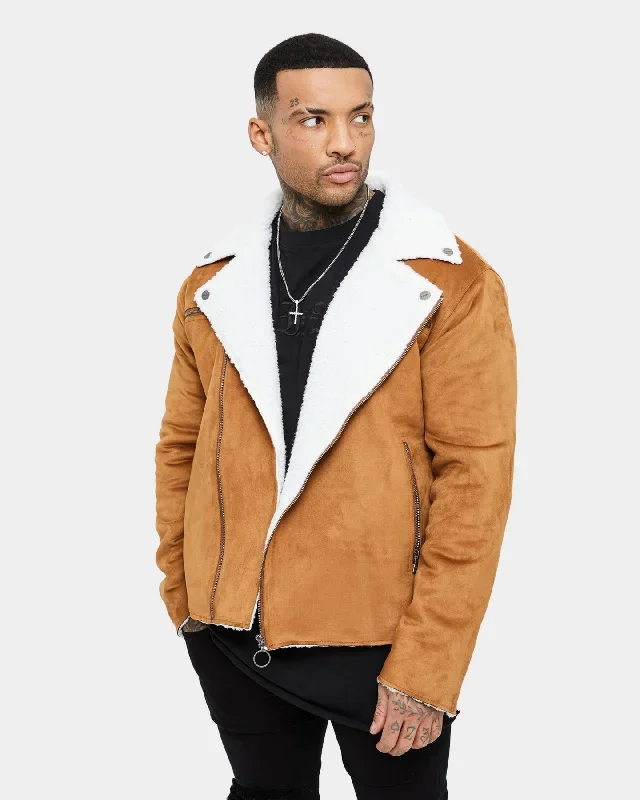 saint-morta-imperial-sherpa-biker-jacket-tan-cream