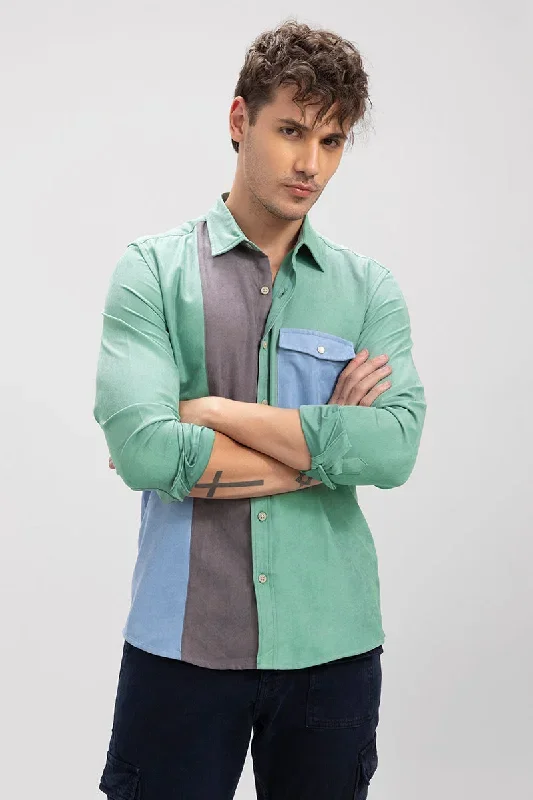 Stack Green Cord Shirt