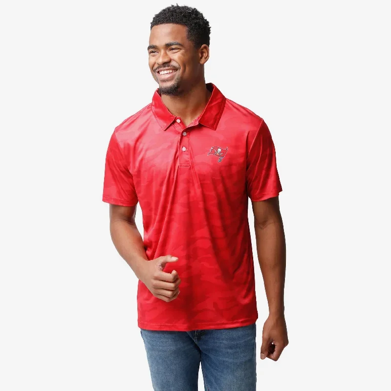 Tampa Bay Buccaneers Color Camo Polyester Polo