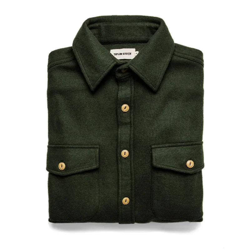 The Maritime Shirt Jacket in Olive