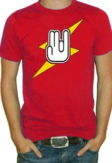 ""The Shocker"" Three Finger ""One in the Stinky"" Mens T-Shirt