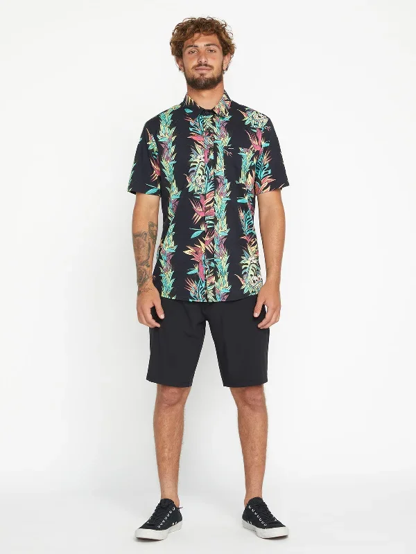 Volcom Entertainment Pepper Short Sleeve Shirt - Black