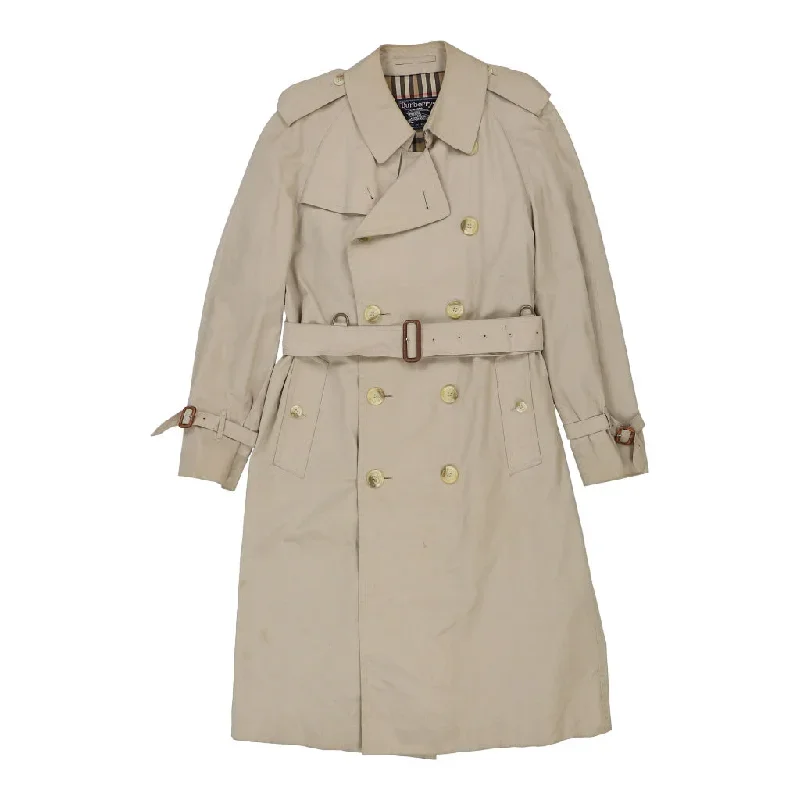 Burberry Trench Coat - XL Beige Polyester Blend