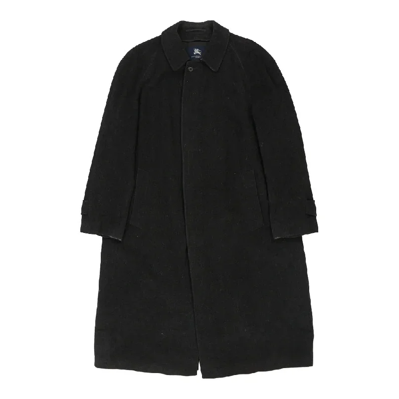 Burberry Trench Coat - 3XL Black Wool Blend