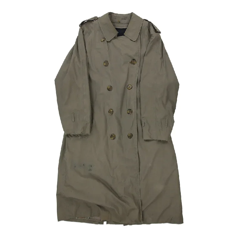 Burberry Trench Coat - 2XL Khaki Polyester Blend