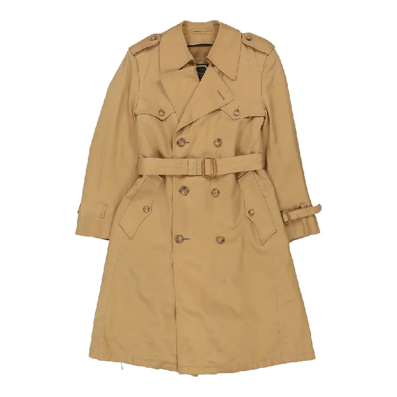 Christian Dior Trench Coat - XL Brown Polyester Blend