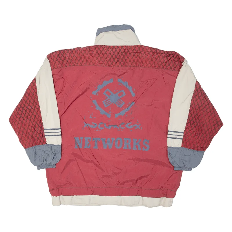 vintage-sunset-sportswear-networks-mens-pullover-jacket-red-90s-crazy-pattern-m-rr1-190224-4430