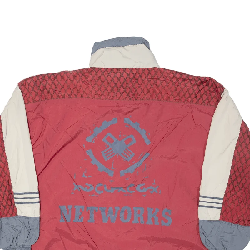 vintage-sunset-sportswear-networks-mens-pullover-jacket-red-90s-crazy-pattern-m-rr1-190224-4430