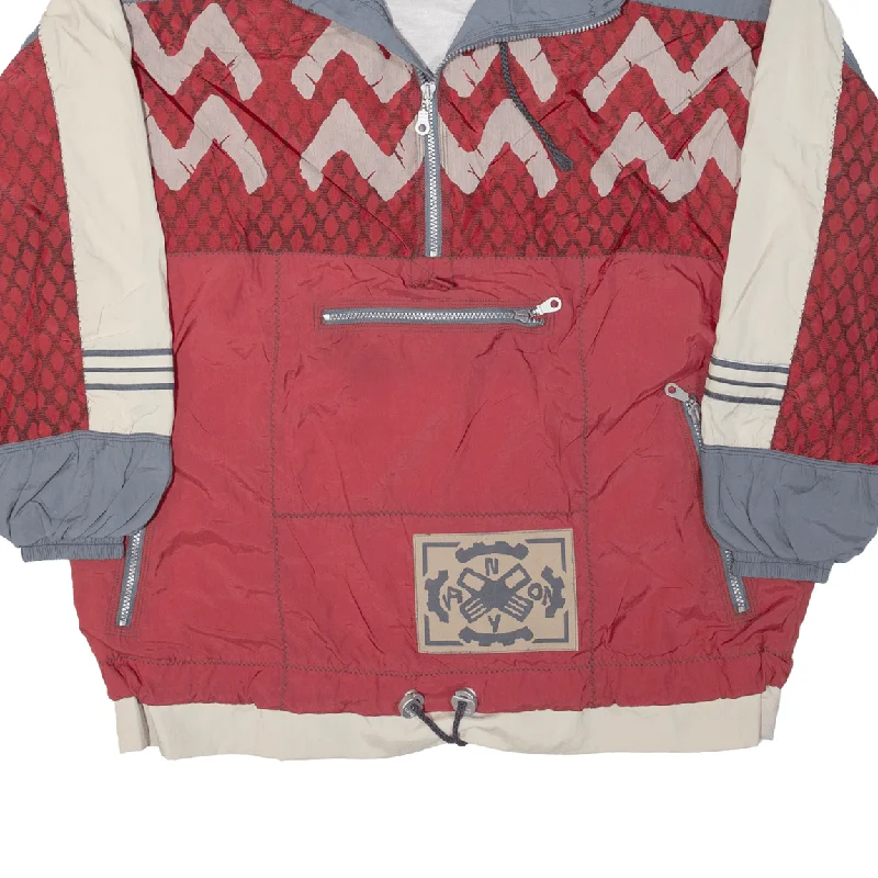 vintage-sunset-sportswear-networks-mens-pullover-jacket-red-90s-crazy-pattern-m-rr1-190224-4430