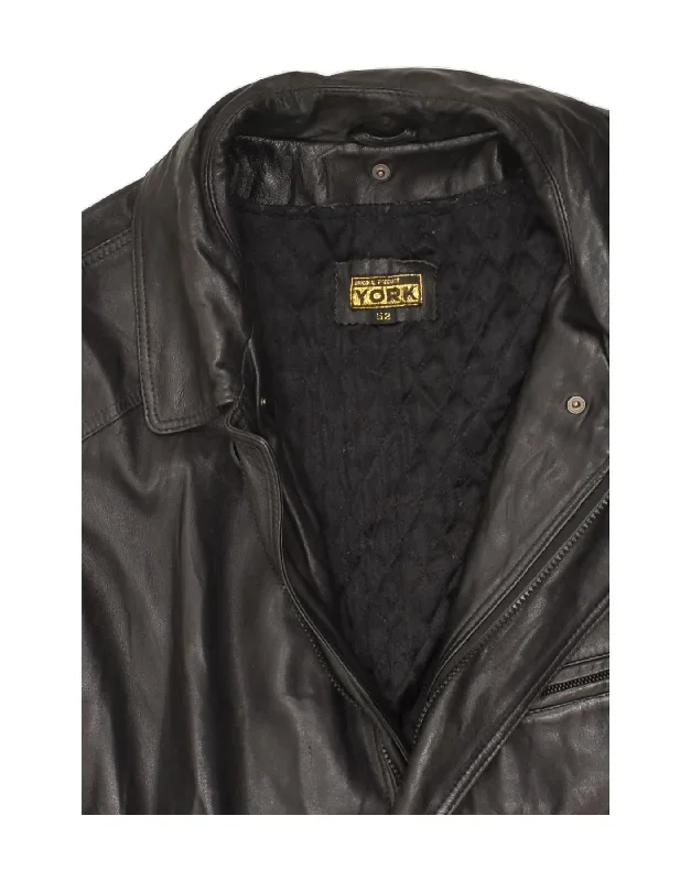 york-mens-leather-coat-it-52-xl-black-leather