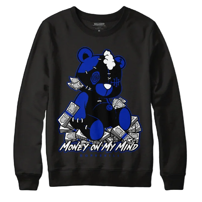 Yz 350 Boost V2 Dazzling Blue DopeSkill Sweatshirt MOMM Bear Graphic